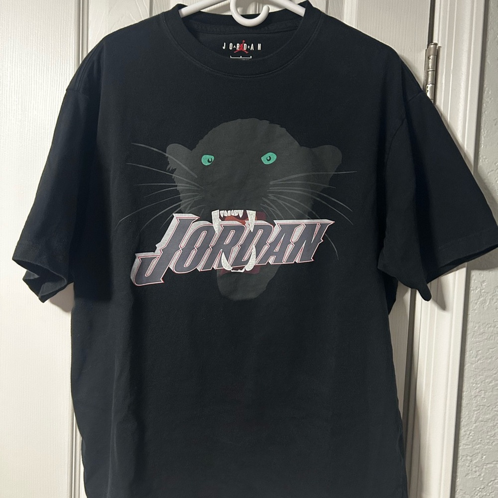 Jordan Black Cat Graphic Tee